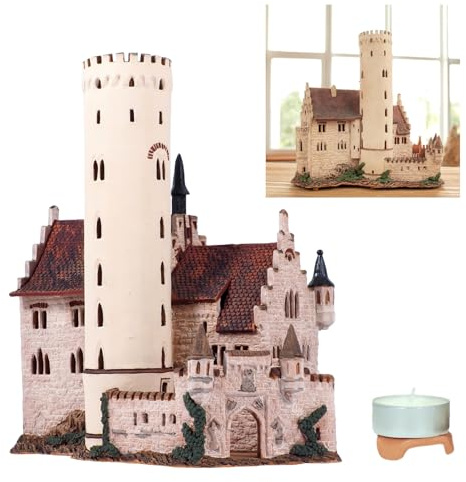 Casa de té con portavelas en Lichtenstein, n.º E210, tamaño grande