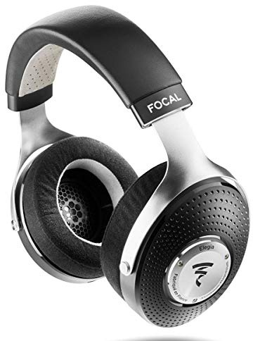 Focal Elegia Over-Ear-Kopfhörer, ohrumschließend, Schwarz/silberfarben