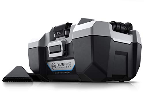 Hoover Utility ONEPWR 3 Gallon Wet Dry Cordless Vacuum Cleaner, Portable, Heavy Duty Vacuum for Garage, Home, Workshop or Vehicle, Compact Design with Nozzle and Crevice Tool, Wet/Dry Shop Vac