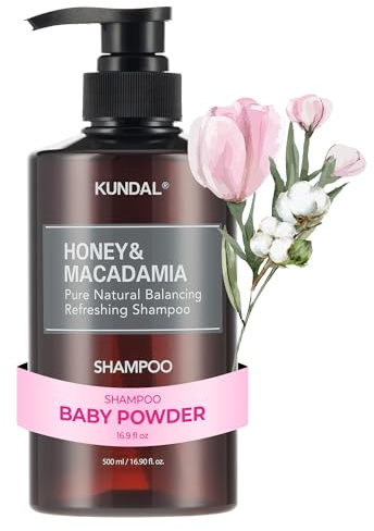 KUNDAL nature shampoo 500ml (babypuder)