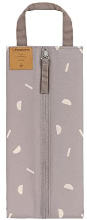 Lässig Bolsa aislante para bebés Bolsa para biberones Pequeña bolsa refrigerante con espacio de almacenamiento aislado/Insulated Pouch Blocks taupe