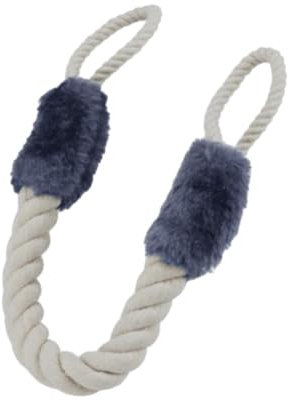 Door Handle Pull Rope Child Animal Pet Multipurpose Dog Finger Pinch Guard Rope Door Cords for Terrace Outdoor Balcony, blue