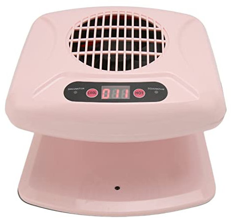 NSXAYIWE Asciugatore Per Unghie, Sensore a Infrarossi Induzione Automatica Aria Calda Fredda Asciugatore Per Smalto Ad Alta Potenza Ventola Per Asciugatura 300W(eu plug)