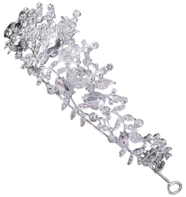 Veemoon Bandeau De Mariage Couronne De Mariée Unique Décoration Pour Coiffure De Fête Accessoires Pour Cheveux De Mariée