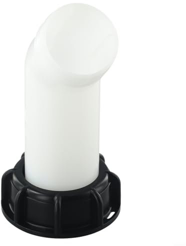 Bec de vidange fiable IBC Tank de 5,1 cm avec bouchon de robinet et écrou fileté (étendu)