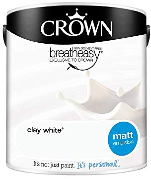 Crown Retail Core Emulsion Matt Clay White 2.5 L
