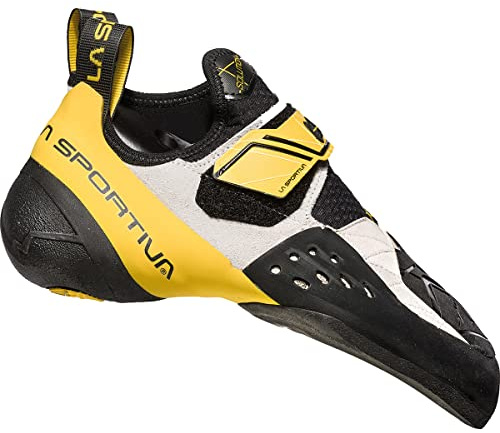 La Sportiva Unisex 20g000100Klättringsskor, Vit Gul 00100, 38.5 EU