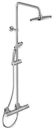 Ideal Standard – Ceratherm T25 Thermostatic Dual Shower Mixer, Chrome, A7209AA
