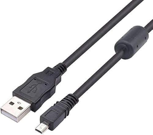 Adhiper UC E6 dsc w170 cavo USB trasferimento dati sincronizzazione usb 8 pin compatibile per fotocamera digitale Nikon UC E6 UC E17 D750 D5300 Coolpix L340 e sony DSCW800 DSCW830 (1M)