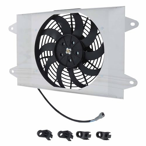 labwork Radiator Cooling Fan Replacement for 1XD-E2405-00-00 Replacement for Yamaha Viking 700 YXM700