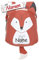 LÄSSIG Fox/Fuchs Kinder Rucksack mit Namen personalisiert, Kinderrucksack für Kindergarten Kita, Mini Kindergartenrucksack, Kleinkind Tasche, Kindergartentasche 3,5 L