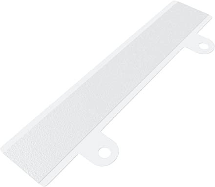 Kleberino Abheftstreifen selbstklebend | ungeschlitzt | Heftstreifen zum kleben | Abheftvorrichtung für Ordner, Mappen (10, Weiß)