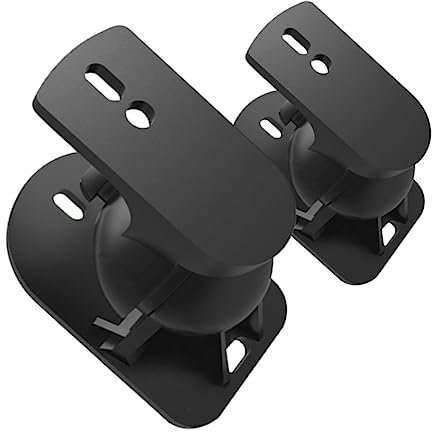 Gadpiparty 1paio Supporto Parete Per Altoparlanti Montaggio Facile Design Elegante Da Compatibile Con Casse Acustiche Di Varie Tipologie