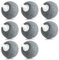 8 piedras de aire para peceras, piedras de aire de estanque, piedras de aire para acuarios, piedra de aire de acuario fácil de hundir, piedra aireadora de estanque, piedras de aire para estanques