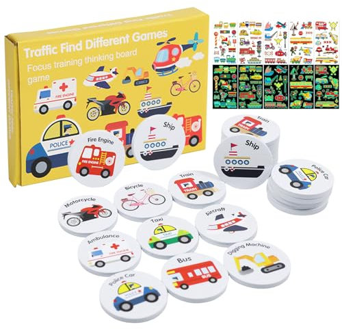 Giochi Memoria in Legno, Memory Gioco per Bambini, Giochi Educativi per Bambini 2 3 4 Anni, Giochi Montessori, Gioco Montessori, Gioco Memory per Bambini, Gioco Educativo per Ragazzi e Ragazze