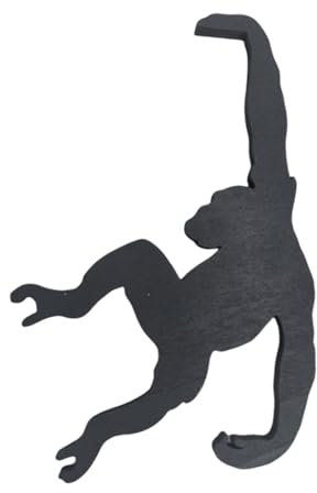 Monkey Shaped Banana Hanger | Creative Monkey Banana Balancing Hook |Under Cabinet Suspending Organizer, Monkey Banana Tree Stand, Stylish Purse Hanger for Home