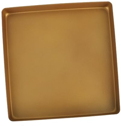 KICHOUSE bakeware Telaio da forno Baking vassoi tortiere quadrate per la cottura teglia quadrata teglia per pizza Strumento di cottura Teatro Lega di alluminio Golden