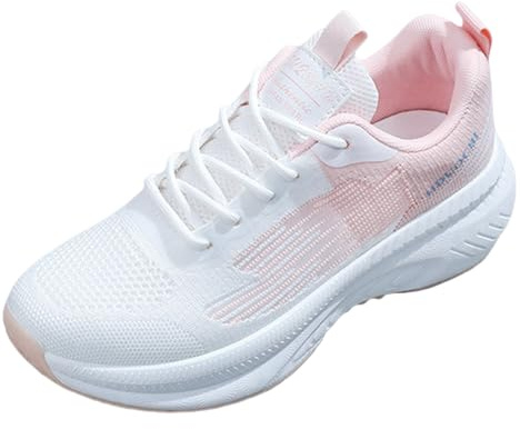 Generisch Chaussures de course pour femmes avec bon amortissement Chaussures de sport de course Baskets ultra-confortables slip-on Chaussures de sport légères Chaussures de marche Tennis Jogging