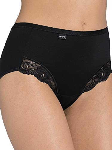 Sloggi Romance - Culotte - Uni - Femme - Noir - FR: 50 (Taille Fabricant: FR: 50)