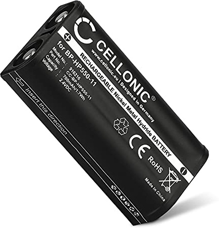 CELLONIC 1x Batteria per Headset/Auricolare/Cuffie Compatibile con Sony MDR-RF4000, MDR-IF245RK, MDR-RF4000K, BP-HP550 – (700mAh, 2.4V)