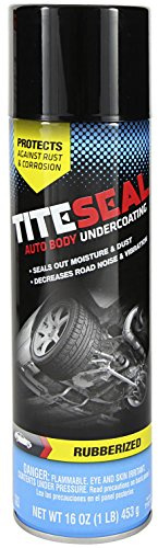 TITESEAL by GUNK T1617R-12PK Rubberized Auto Body Undercoating - 16 oz., (Case of 12)