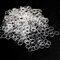 Mini Hair Rubber Bands, 400pcs Clear Elastic Bands, Soft Hair Elastics Ties for Kids, Braids, Wedding Hairstyles and More