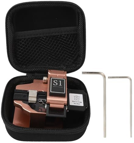 Outil De Couperet De Fibre Optique, Coupe-fil De Câble Optique FTTH, Supportant Jusqu'à 60 000 Cycles De Coupe, Presse De Soudage à Froid De Haute Précision, Fusion à Chaud