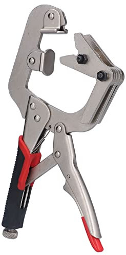 Fafeicy C Clamp Locking Pliers, Vanadium Steel Welding Fixture Clamp, 270° Rotation Pipe Clamps Welding for Pipes and Wooden Columns