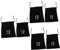 Healeved 3 Sätze Aufbewahrungstasche Tasche Mit Kordelzug Reise-haartrockner Haartrockner Taschen Aufbewahrungsorganisator Fön Taschen Hotel Sporttasche Black Beflocktes Tuch 2 Stück * 3