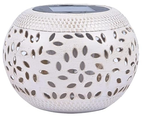 Luce Solare Da Tavolo Per Esterni, Luci A Impermeabili, Decorazioni Da Tavolo, Lampada Solare Vintage In Metallo Da Esterno, Per Giardino, Patio