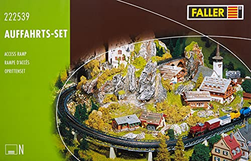 Faller - Vía para modelismo ferroviario N Escala 1:160 (F222539)