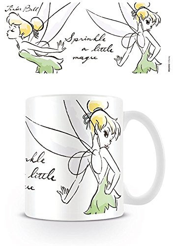Tinkerbell Pyramid International MG24052 (Magic) Official Boxed Ceramic Coffee/Tea Mug, Multi-Colour, 11 oz/315 ml