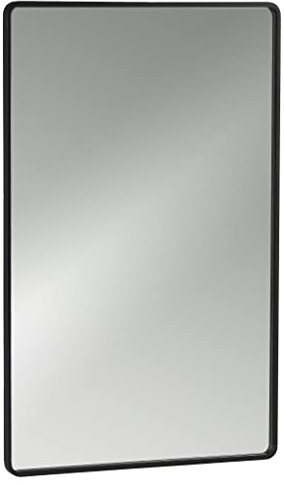 Zone Denmark Rim Wandspiegel, 70 x 44 x 2,5 cm, Schwarz
