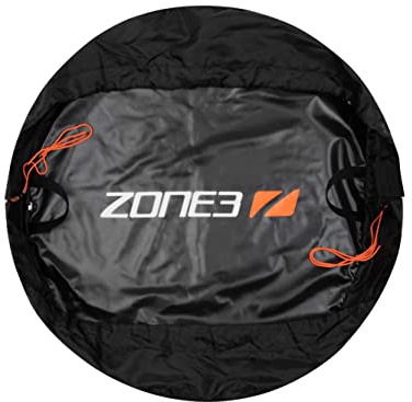 ZONE3 Wetsuit Changing Mat, Waterproof Portable Surf Diving Beach Changing Mat, Open Water Accessory, Black