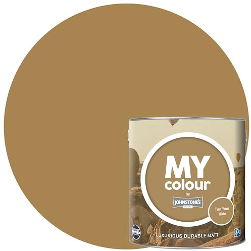 MY colour by Johnstone's - Luxurious Durable Matt - Tan your Hide - Colour Intense Technology - 2.5L
