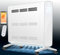 KESSER® Convecteur Premium 1200W ECO 2400W Power Mode Niveaux de chauffage Thermostat Chauffage électrique WiFi App & Télécommande Écran tactile Minuterie Chauffage mobile (Blanc)