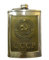 Flachmann Bronze Wappen UDSSR 230 ml aus Edelstahl/CCCP