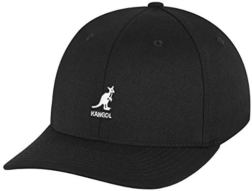 Kangol Wool Flexfit Baseball Cap, XX-Large, Black