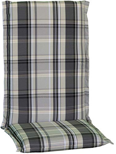 Beo HL Zip Sitzkissen Gartenstuhlauflage Hochlehner Serie Ascot mit Reissverschluss P800, beige, 120 cm x Breite 52 cm x Dicke ca. 8 cm, ca. 120 cm x Breite ca. 52 cm x Dicke ca. 8 cm