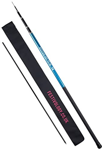 Festivology Teleskop-Fahnenmast-Set, 5 m