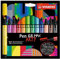 STABILO Pen 68 MAX - Pennarello Premium a tratto doppio (1 + 5 mm) - ARTY - Astuccio da 12 - Colori assortiti