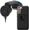 Quad Lock Windscreen/Dashboard Car Phone Holder with MAG Wireless Charging Head V2 and MAG Phone Case for Galaxy S22 Plus