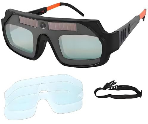 Welding glasses, auto darkening goggles, safety welding goggles, solar welder mask, electric welding eye protection, adjustable PC lens eye protection goggles, Tig welding mig glasses