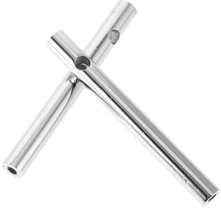 SOLUSTRE 2 Piezas De Herrajes De Conexión para Pasamanos: Conectores De Barandilla con Husillo De Metal, Herrajes para Muebles De Interior Y Tapas De Postes para Decoración del Hogar.