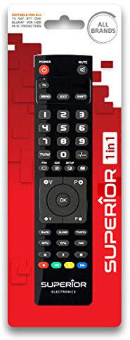 Superior 1in1 - Telecomando universale programmabile con un banco di memoria