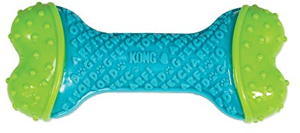KONG CoreStrength - Giocattolo Dentale da Masticare per Cani - Giocattolo Resistente per il Gioco e la Pulizia dei Denti - Per Cani Di Taglia Media/Grande - Osso