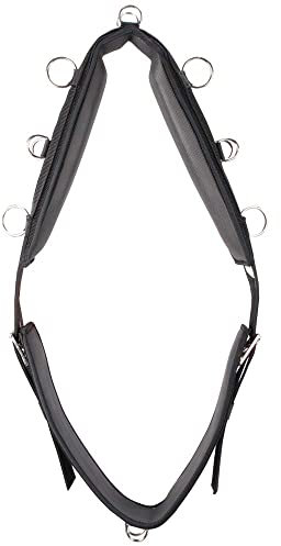 Pagony Longiergurt Schwarz Größe: Cob