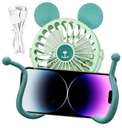 Ventilador de cochecito recargable,Ventilador de cuna recargable - Ventilador para cochecito con clip para trípode - Ventilador para carrito clip con trípode flexible eléctrico portátil si