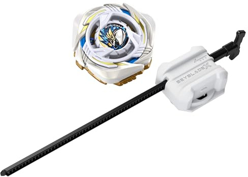 Beyblade X Glory Valkerion LF UX Infinity-startpaketset, Takara Tomy-snurra av attacktyp och avfyrare, stridssnurror, tävlingsleksaker, från 8 år