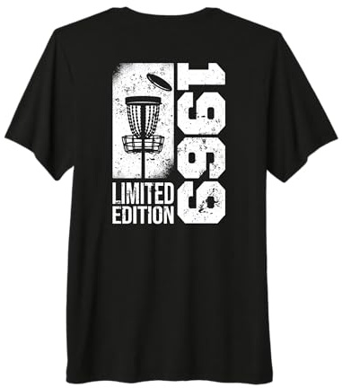 DiscGolf Disc-Golf-Joueur Anniversaire né en 1969 Disc-Golf T-Shirt Haut de Gamme
